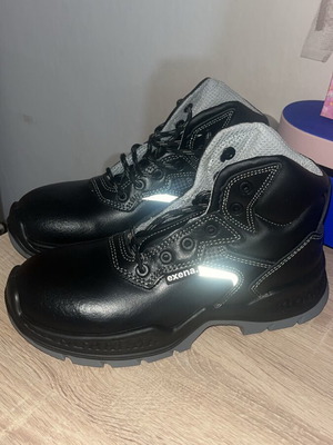 Exena Safety Boots size 37 like new, black, antistatic, oil resistant