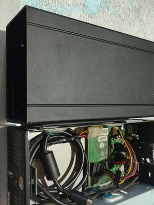 ISY BOX network enclosure for two hard drives used