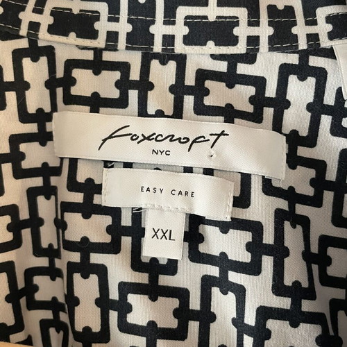 Shirt like new, white, sizes L to XXL
