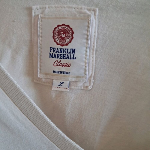 Franklin & Marshall beige t-shirt like new, size L