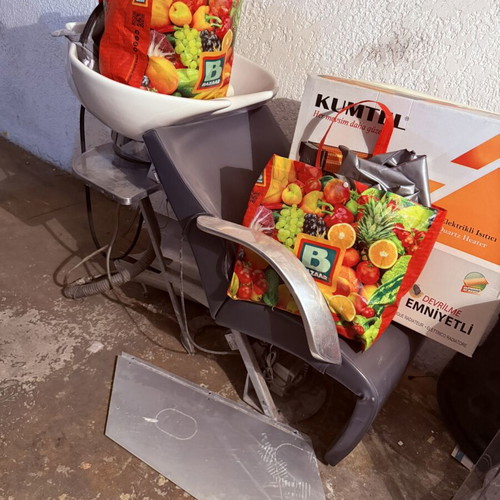 Hair Washing Station used