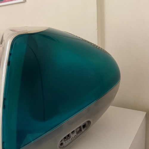 iMac G3 used, green color, unknown condition