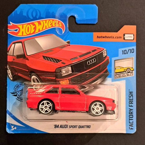 Hotwheels 84' Audi Sport Quattro new