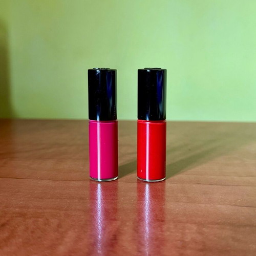 Lancome Mini Liquid Lipstick Set used with 2 Shades