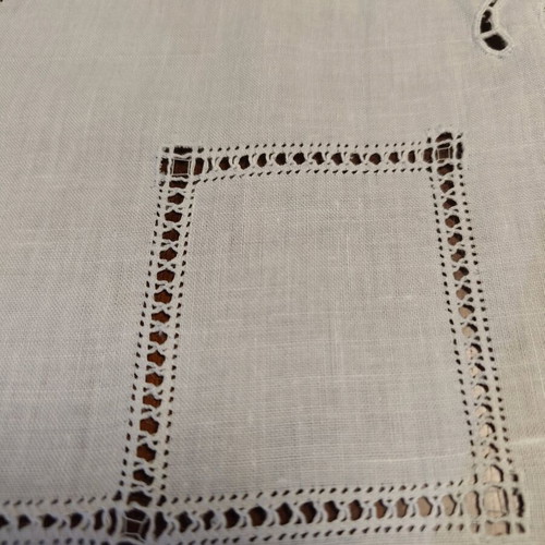 Handmade cutwork curtain like new 190x290