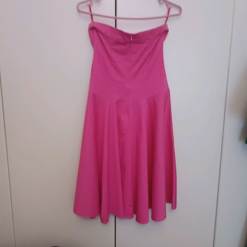 Cocktail dress strapless like new, size S