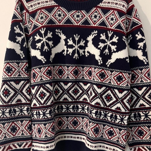 LC Waikiki jacquard sweater like new, colorful, size M