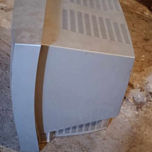 Old television used, very heavy