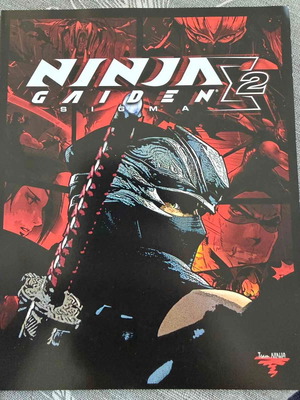 Ninja Gaiden Sigma 2 Collector's Edition like new with artbook and official soundtrack