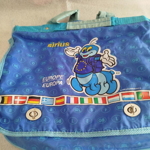 Vintage English bag from the '90s used in very good condition