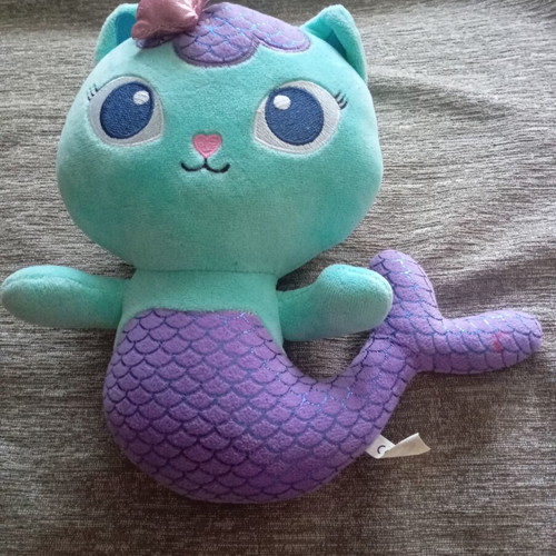 Mercat Plush Cat Mermaid Gabby's Dollhouse
