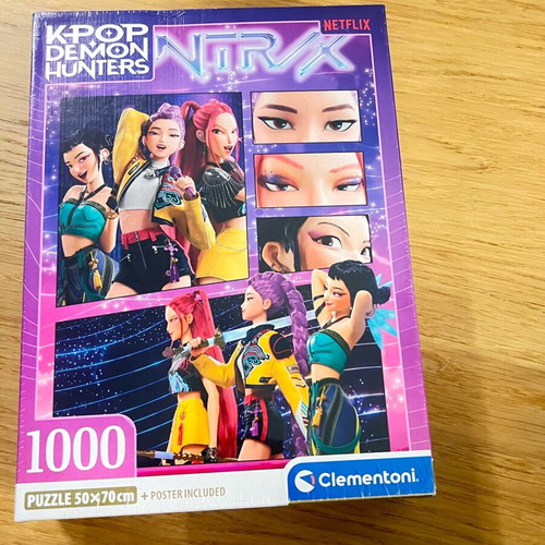 Clementoni Puzzle 1000pcs K-Pop Demon Hunters new