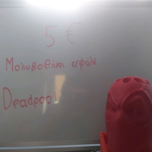 Deadpool pencilcase new for 13 pencils