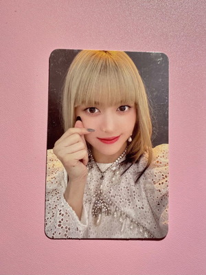 nmixx lily limited version entwurf photocard