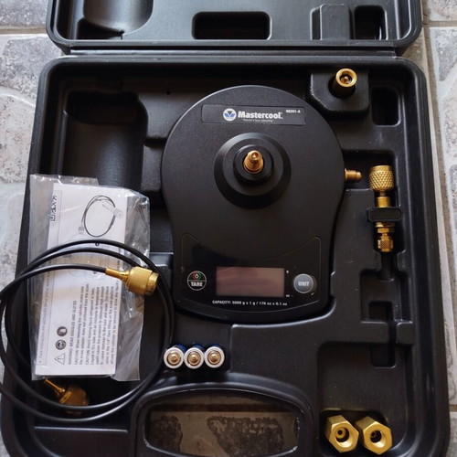Master Cool scale for flammable refrigerants new with accessories