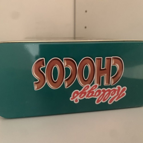 Kellogg's Chocos Vintage Metal Box like new, 90s collectible