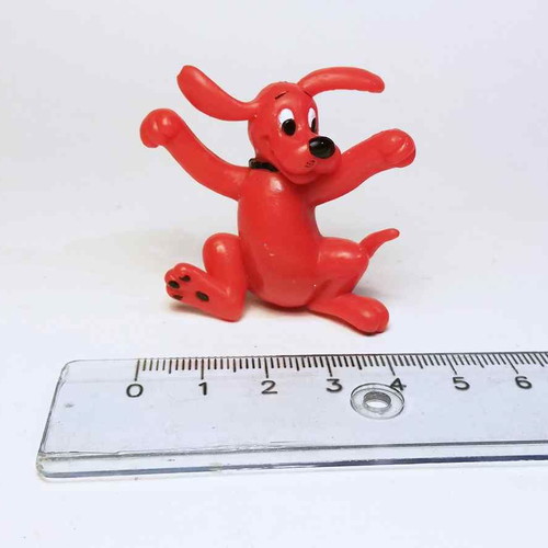 Clifford miniature figure used, plastic