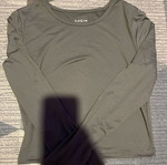 Shein gray fitted blouse like new