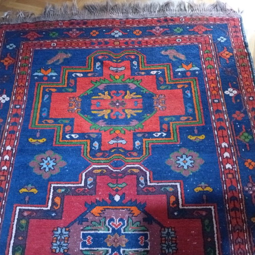 Wool rug handmade like new