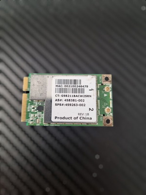Broadcom Wifi Card for Laptop used