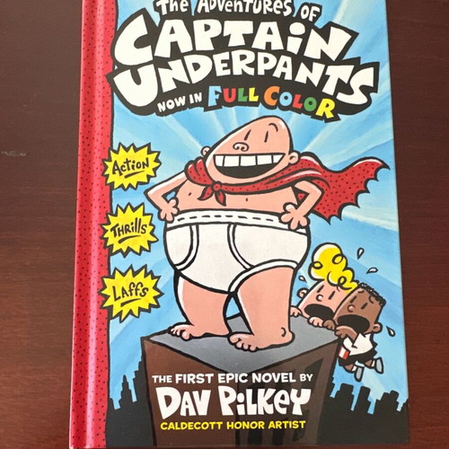 The Adventures of Captain Underpants new, full color