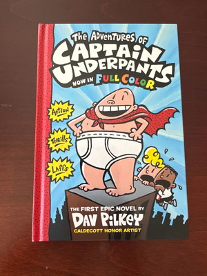 The Adventures of Captain Underpants new, full color