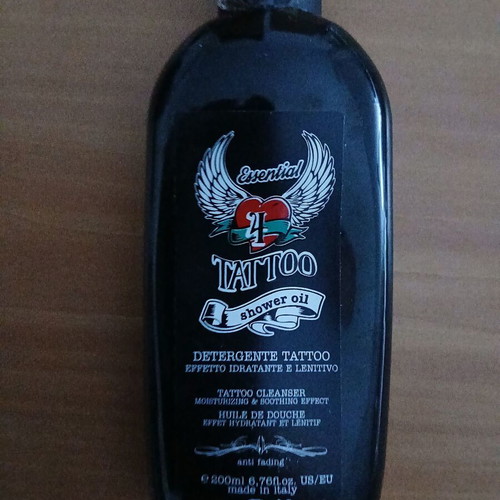 H.Zone Essential 4 Tattoo Shower Oil 200ml new tattoo care oil