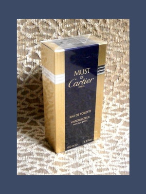 Must de Cartier Eau de Toilette 100ml vintage σφραγισμένο γυναικείο άρωμα