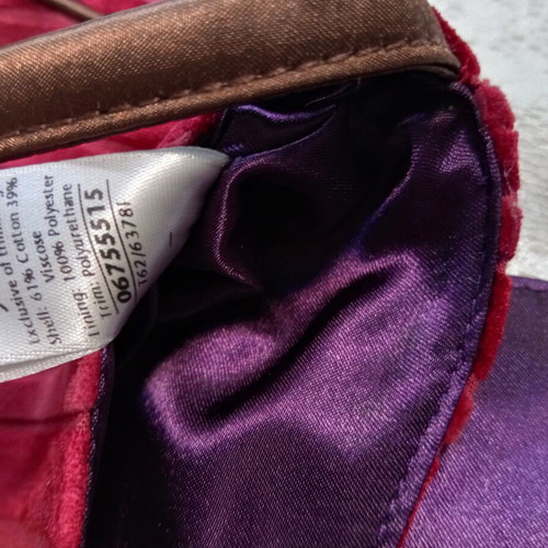 Marks & Spencer Per Una velvet handbag new, early 2000s