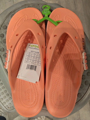 Crocs Classic Platform καινούργιες σαγιονάρες πορτοκαλί νούμερο 39-40