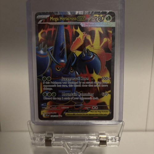 Mega Heracross EX #108 Pokemon card Near Mint