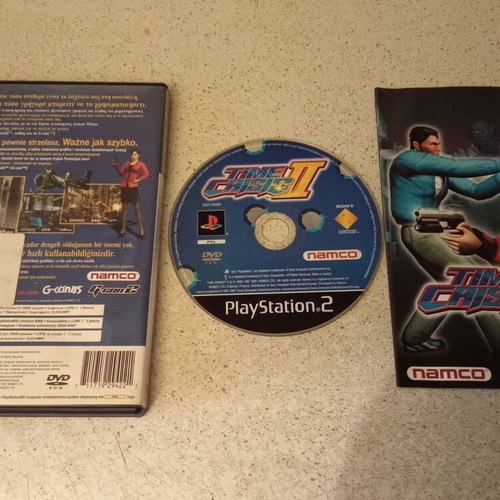 Time Crisis 2 PS2 game used, Greek edition with manual