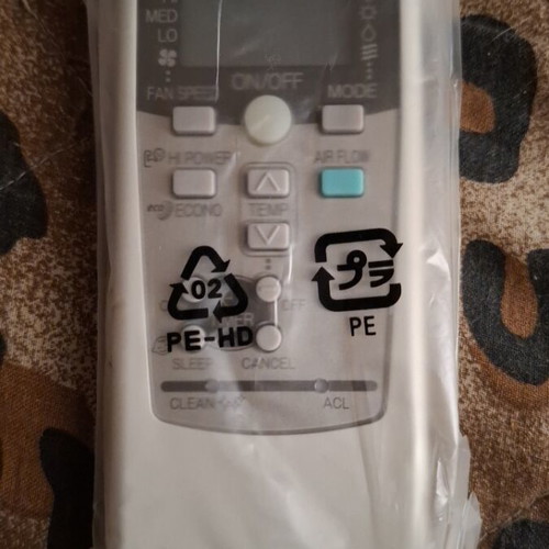 Mitsubishi air conditioner remote control with base