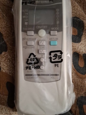Mitsubishi air conditioner remote control with base