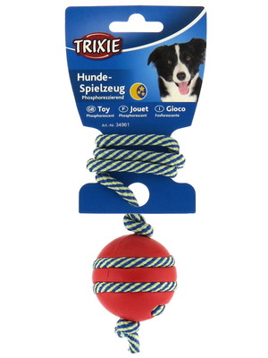 Играчка за куче Trixie, светеща в тъмното, нова