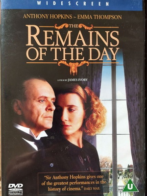 The Remains of the Day DVD like new with Greek subtitles
