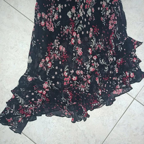 Dress slightly used by Greek brand Grama, brown and pink, size M