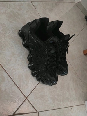 Nike Shox TL black sneakers size 45 like new