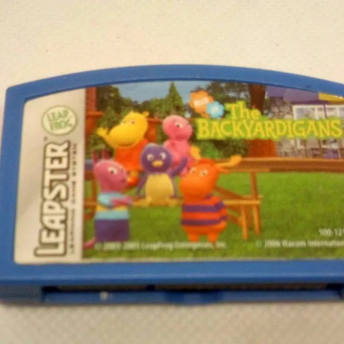Leapster The Backyardigans game used