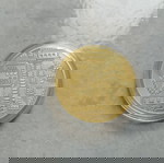  Συλλεκτικό - Αναμνηστικό BTC Bitcoin Χρυσό χρώμα σέ κάψουλα