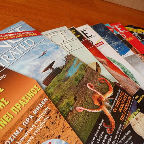Science Illustrated magazines used, collection 2005-2008