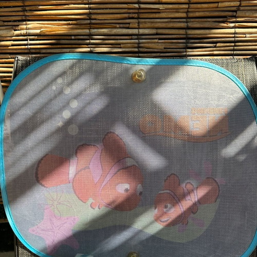 Car side sunshade used
