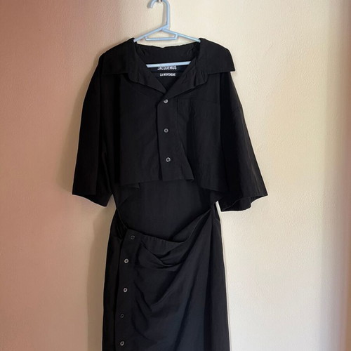 Jacquemus dress like new, black, size XS