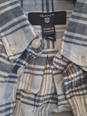 Gant kids' checkered shirt like new