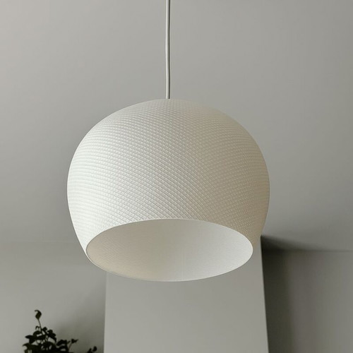Modern ceiling light with embossed design new, minimal style