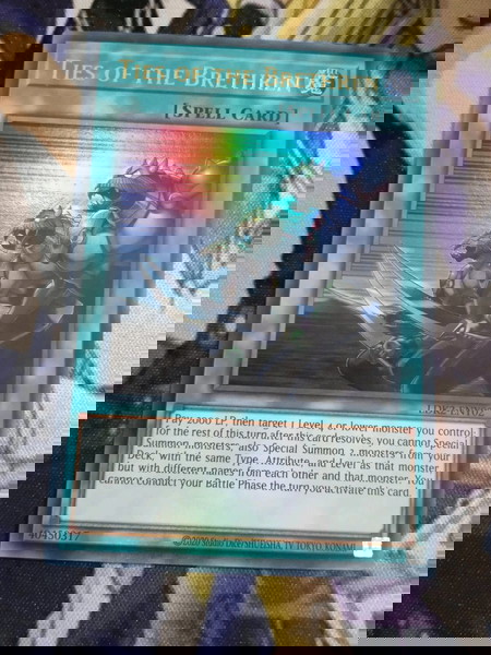 Ties Of The Brethen (Ultra Rare, Yugioh)