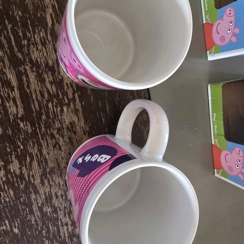 Peppa Pig mugs new, pack of 2