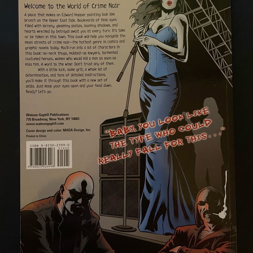 Drawing Crime Noir for comics and graphic novels like new