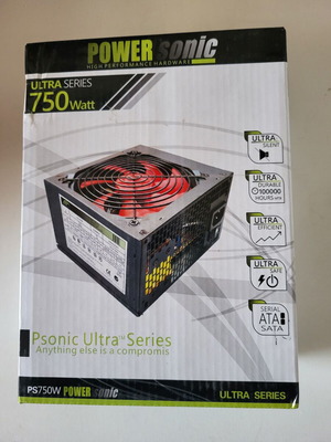 Τροφοδοτικό Power Sonic Ultra Series 750W καινούργιο σε σφραγισμένη συσκευασία