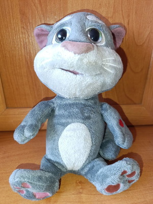 Talking Tom 80802 plush toy like new, original, 23-24 cm